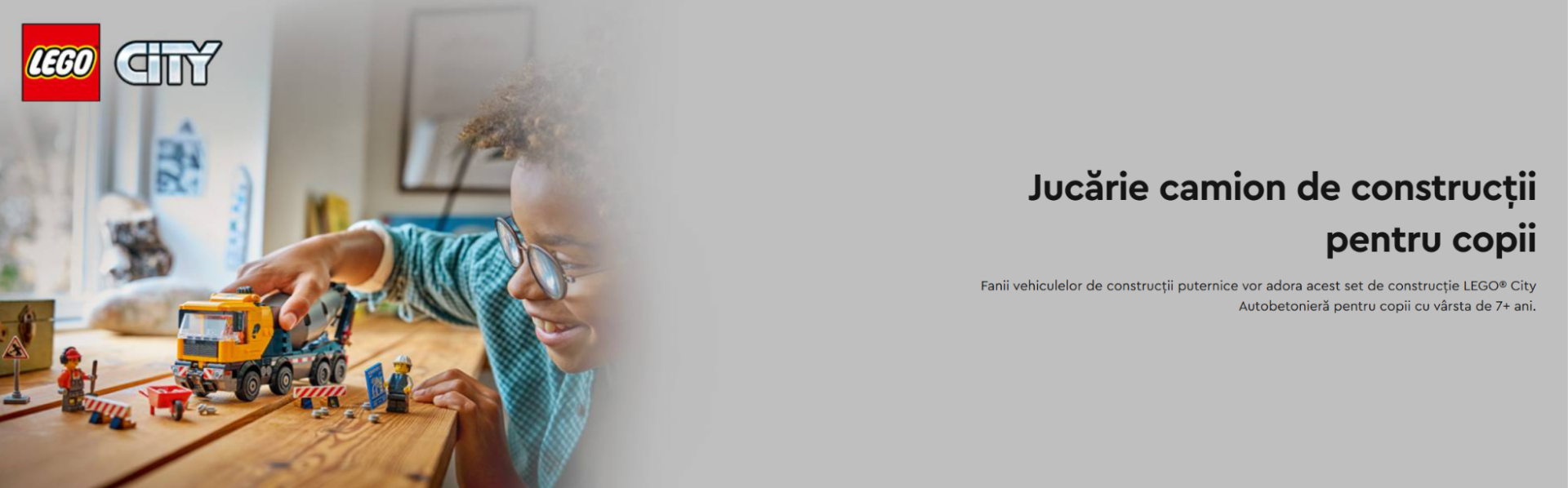 LEGO CITY AUTOBETONIERA